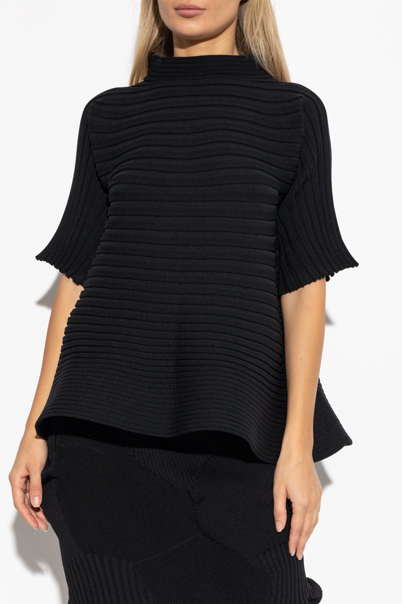 Pleats Please Issey Miyake Flared Top | Women's Clothing